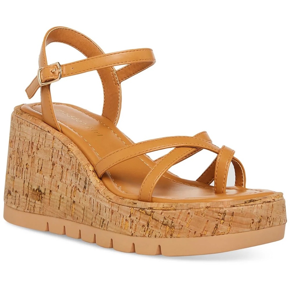 Madden Girl Vault Platform Wedge Sandals